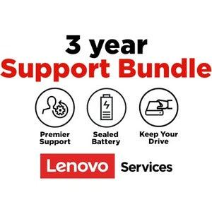 3 Year Premier Support with Keep Your Drive (KYD) and Sealed Battery (SBTY)