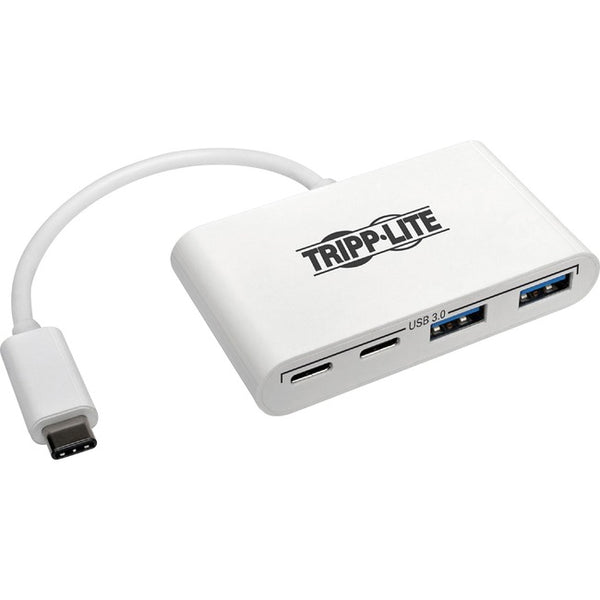 Tripp Lite 4-Port USB 3.1 Gen 1 Portable Hub USB-C to x2 USB-A and x2 USB-C - American Tech Depot