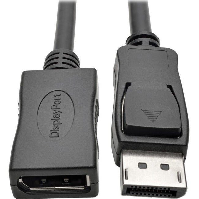 Tripp Lite DisplayPort Extension Cable 4K w- Latches HDCP 2.2 M-F 3ft 3' - American Tech Depot
