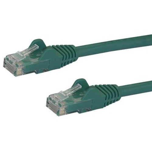 StarTech.com 20ft CAT6 Ethernet Cable - Green Snagless Gigabit CAT 6 Wire - 100W PoE RJ45 UTP 650MHz Category 6 Network Patch Cord UL-TIA - American Tech Depot