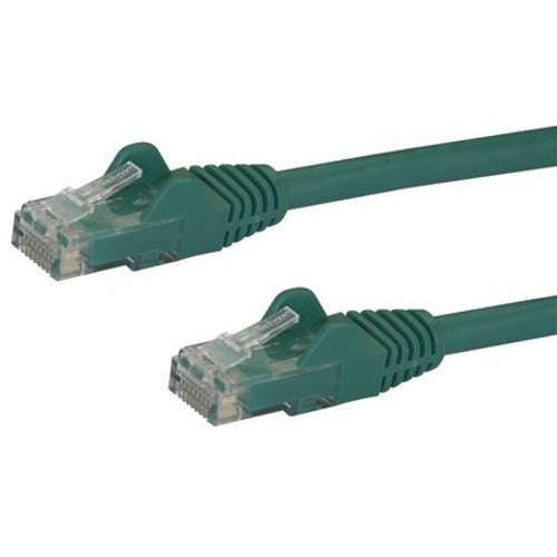 StarTech.com 2ft CAT6 Ethernet Cable - Green Snagless Gigabit CAT 6 Wire - 100W PoE RJ45 UTP 650MHz Category 6 Network Patch Cord UL-TIA - American Tech Depot