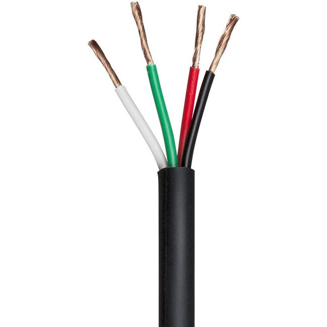 Monoprice Nimbus Series 18AWG 4-Conductor CMP-Rated Speaker Wire, 100ft - American Tech Depot