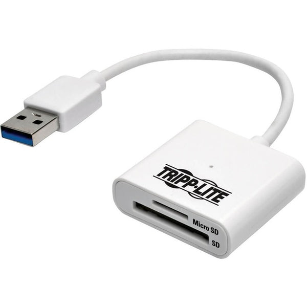 Tripp Lite USB 3.0 SuperSpeed SD - Micro SD Memory Card Media Reader 6in. - American Tech Depot