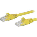 StarTech.com 12ft CAT6 Ethernet Cable - Yellow Snagless Gigabit CAT 6 Wire - 100W PoE RJ45 UTP 650MHz Category 6 Network Patch Cord UL-TIA - American Tech Depot