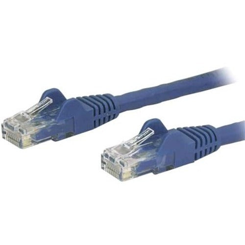 StarTech.com 14ft CAT6 Ethernet Cable - Blue Snagless Gigabit CAT 6 Wire - 100W PoE RJ45 UTP 650MHz Category 6 Network Patch Cord UL-TIA - American Tech Depot