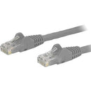 StarTech.com 10ft CAT6 Ethernet Cable - Gray Snagless Gigabit CAT 6 Wire - 100W PoE RJ45 UTP 650MHz Category 6 Network Patch Cord UL-TIA - American Tech Depot
