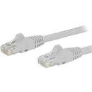 StarTech.com 14ft CAT6 Ethernet Cable - White Snagless Gigabit CAT 6 Wire - 100W PoE RJ45 UTP 650MHz Category 6 Network Patch Cord UL-TIA - American Tech Depot