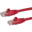 StarTech.com 150ft CAT6 Ethernet Cable - Red Snagless Gigabit CAT 6 Wire - 100W PoE RJ45 UTP 650MHz Category 6 Network Patch Cord UL-TIA - American Tech Depot