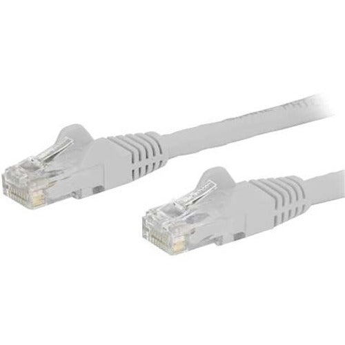 StarTech.com 150ft CAT6 Ethernet Cable - White Snagless Gigabit CAT 6 Wire - 100W PoE RJ45 UTP 650MHz Category 6 Network Patch Cord UL-TIA - American Tech Depot