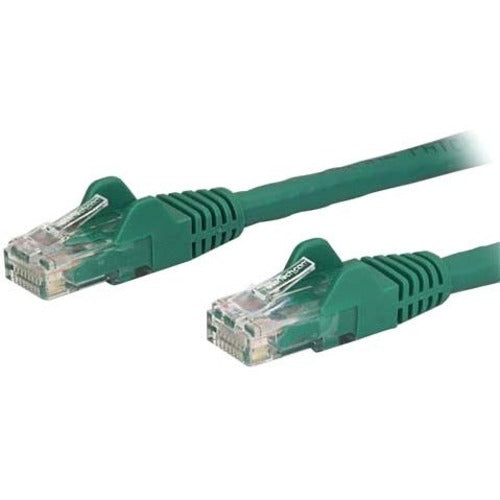 StarTech.com 1ft CAT6 Ethernet Cable - Green Snagless Gigabit CAT 6 Wire - 100W PoE RJ45 UTP 650MHz Category 6 Network Patch Cord UL-TIA - American Tech Depot