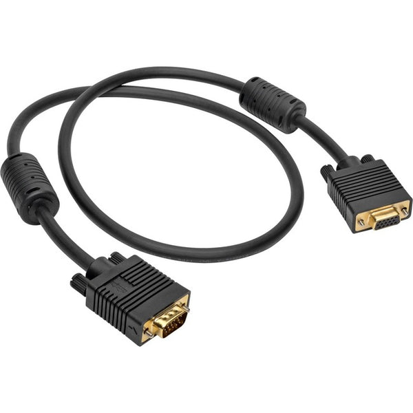 Tripp Lite VGA Coax High-Resolution Monitor Extension Cable with RGB Coax (HD15 M-F), 3 ft. - American Tech Depot