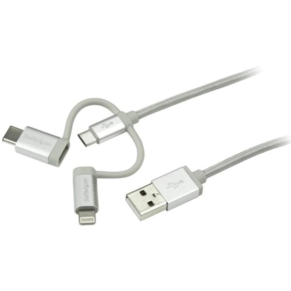 Startech Usb Multi Charging Cable Lets You Carry One Cable For All Of Your Charging Needs