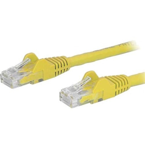 StarTech.com 125ft CAT6 Ethernet Cable - Yellow Snagless Gigabit CAT 6 Wire 100W PoE RJ45 UTP 650MHz Category 6 Network Patch Cord UL-TIA - American Tech Depot