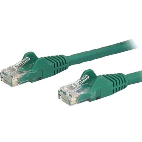 StarTech.com 14ft CAT6 Ethernet Cable - Green Snagless Gigabit CAT 6 Wire - 100W PoE RJ45 UTP 650MHz Category 6 Network Patch Cord UL-TIA - American Tech Depot
