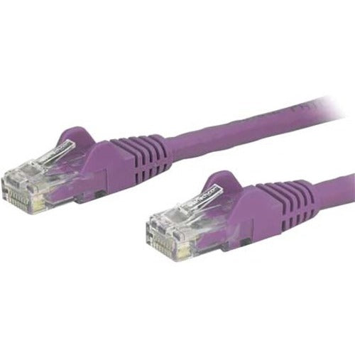 StarTech.com 6ft CAT6 Ethernet Cable - Purple Snagless Gigabit CAT 6 Wire - 100W PoE RJ45 UTP 650MHz Category 6 Network Patch Cord UL-TIA - American Tech Depot