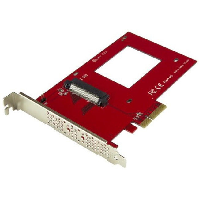Startech Mount A 2.5in U.2 Nvme Ssd Into Your Desktop Computer Or Server, Using An Availa