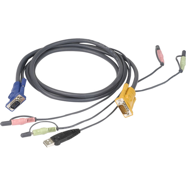 IOGEAR USB KVM Multimedia Cable - American Tech Depot