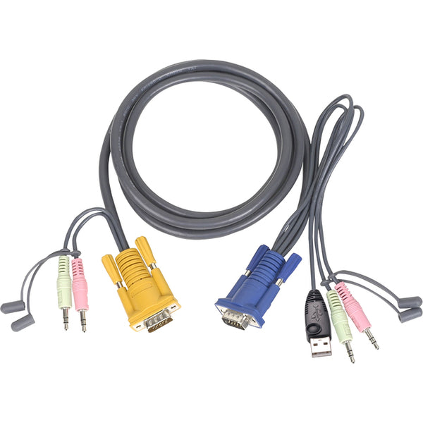 IOGEAR Multimedia USB KVM Cable - American Tech Depot