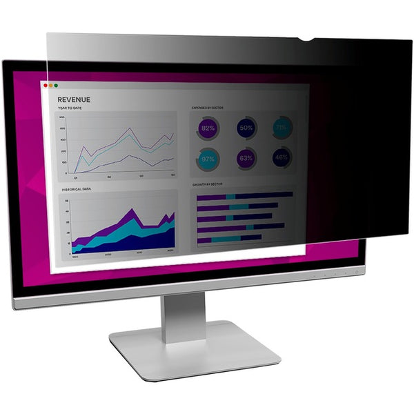 3M High Clarity Privacy Filter for 23.8 in Monitors 16:9 HC238W9B Black, Glossy
