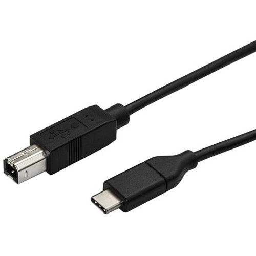 StarTech.com 0.5m USB C to USB B Printer Cable - M-M - USB 2.0 - USB C to USB B Cable - USB C Printer Cable - USB Type C to Type B Cable - American Tech Depot