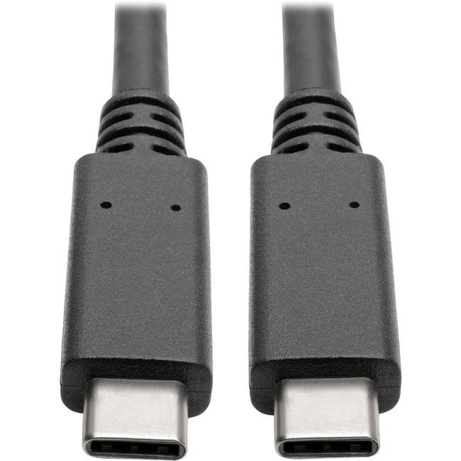Tripp Lite USB C Cable USB 3.1 Gen 2 w- 5A Rating 20V M-M USB Type C USB Type-C USB-C 3ft 3' - American Tech Depot
