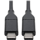Tripp Lite USB C Hi-Speed Cable w- 5A Rating 20V M-M USB 2.0 USB Type C USB-C USB Type-C 3ft 3' - American Tech Depot