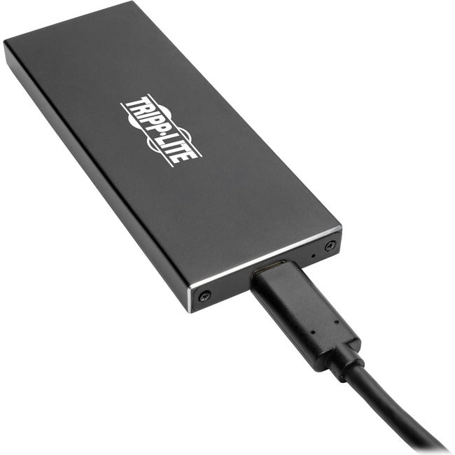 Tripp Lite USB 3.1 Gen 2 10 Gbps USB-C M.2 NGFF SATA SSD Enclosure Adapter - American Tech Depot