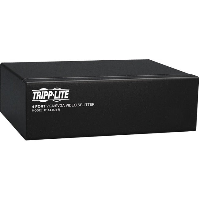 Tripp Lite 4-Port VGA - SVGA Video Splitter Signal Booster High Resolution Video