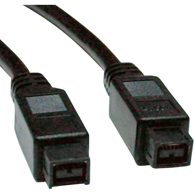Tripp Lite 10ft Hi-Speed FireWire IEEE Cable-800Mbps with Gold Plated Connectors 9pin-9pin M-M 10' - American Tech Depot