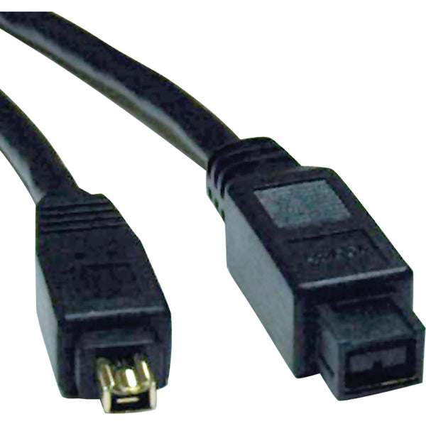 Tripp Lite 6ft Hi-Speed FireWire IEEE Cable-800Mbps with Gold Plated Connectors 9pin-4pin M-M 6' - American Tech Depot
