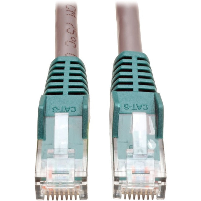 Tripp Lite 10ft Cat6 Gigabit Crossover Molded Patch Cable RJ45 M-M Gray 10' - American Tech Depot
