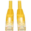 Tripp Lite 25ft Cat6 Gigabit Snagless Molded Patch Cable RJ45 M-M Yellow 25' - American Tech Depot