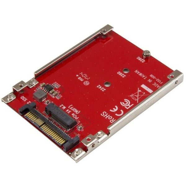 StarTech.com M.2 to U.2 Adapter - M.2 Drive to U.2 (SFF-8639) Host Adapter for M.2 PCIe NVMe SSDs - M.2 Drive Adapter - M.2 PCIe SSD Adapter - American Tech Depot