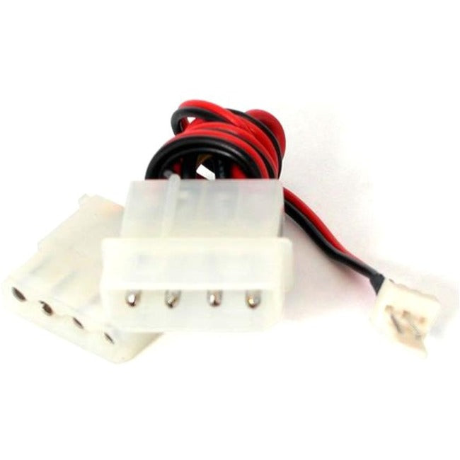 StarTech.com Fan Adapter - TX3 to 2X LP4 Power Y splitter Cable - 4 pin internal power (M) - 4 pin internal power, 3 pin internal power - 12in - American Tech Depot