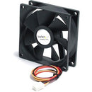 StarTech.com 80x25mm Ball Bearing Quiet Computer Case Fan w- TX3 Connector - Fan Kit - American Tech Depot