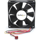 StarTech.com 80x25mm Dual Ball Bearing Computer Case Fan w- TX3 Connector - American Tech Depot