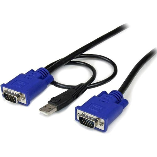 StarTech.com 2-in-1 - Video - USB cable - 4 pin USB Type A, HD-15 (M) - HD-15 (M) - 3.05 m - American Tech Depot