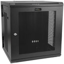 StarTech.com 12U 19" Wall Mount Network Cabinet - 16" Deep Hinged Locking Flexible IT Data Equipment Rack Vented Switch Enclosure w-Shelf