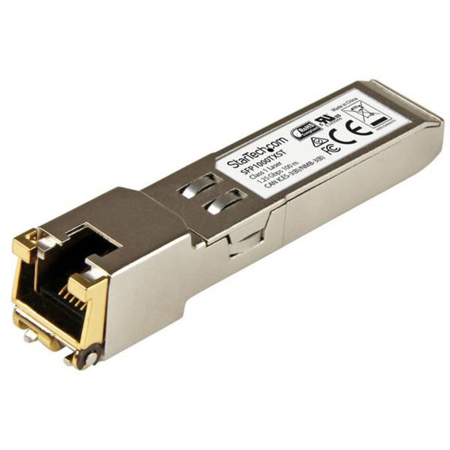 Startech Msa Uncoded Sfp - 1000base-tx 1gbps - 1gbe Module - 1ge Gigabit Ethernet Sfp  Co