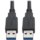 Tripp Lite USB 3.0 SuperSpeed A-A Cable for U325 Keystone Mount Couplers 6' 6ft - American Tech Depot