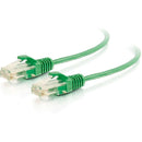 C2G 3ft Cat6 Snagless Unshielded (UTP) Slim Ethernet Network Patch Cable - Green - American Tech Depot