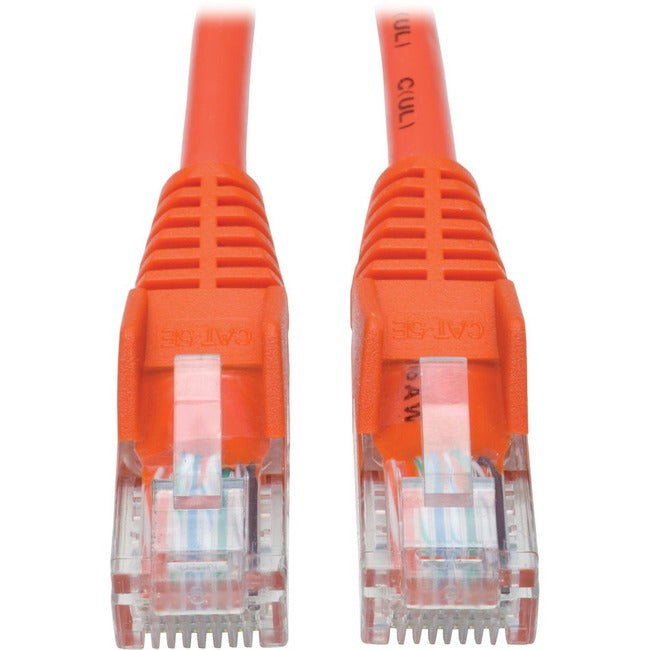 Tripp Lite Cat5e 350 MHz Snagless Molded UTP Patch Cable (RJ45 M-M), Orange, 6 ft. - American Tech Depot