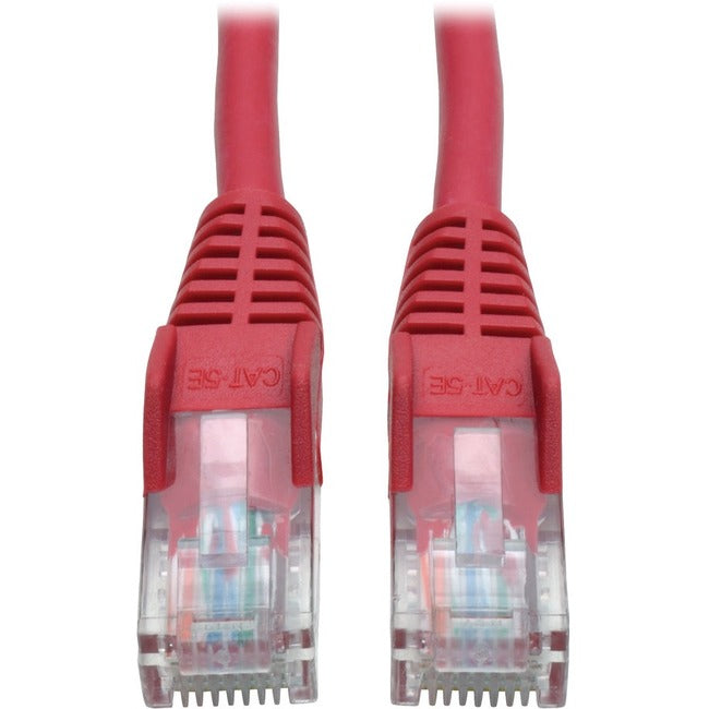 Tripp Lite Cat5e 350 MHz Snagless Molded UTP Patch Cable (RJ45 M-M), Red, 6 ft. - American Tech Depot