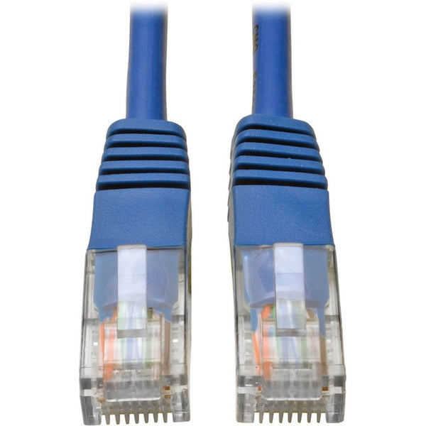Tripp Lite Cat5e 350 MHz Molded UTP Patch Cable (RJ45 M-M), Blue, 12 ft. - American Tech Depot