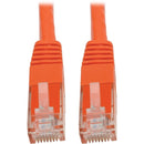 Tripp Lite Cat6 Cat5e Gigabit Molded Patch Cable RJ45 M-M 550MHz Orange 6ft - American Tech Depot