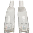 Tripp Lite Cat6 Cat5e Gigabit Molded Patch Cable RJ45 M-M 550MHz White 6ft - American Tech Depot