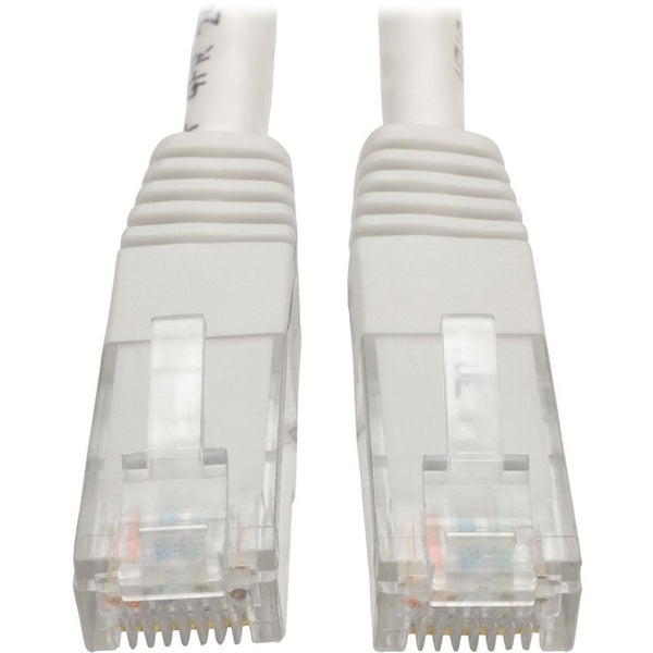 Tripp Lite Cat6 Cat5e Gigabit Molded Patch Cable RJ45 M-M 550MHz White 6ft - American Tech Depot