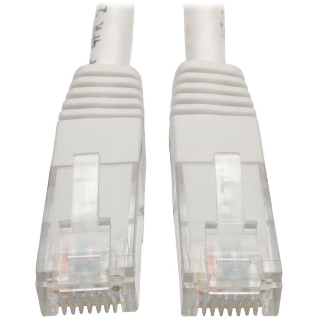 Tripp Lite Cat6 Cat5e Gigabit Molded Patch Cable RJ45 M-M 550MHz White 6ft - American Tech Depot