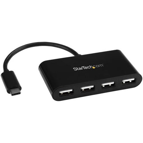 StarTech.com 4 Port USB C Hub - Mini Hub - USB-C to 4x USB-A - USB 2.0 Hub - USB Type C Hub - USB C to USB Hub - USB C Port Expander - American Tech Depot