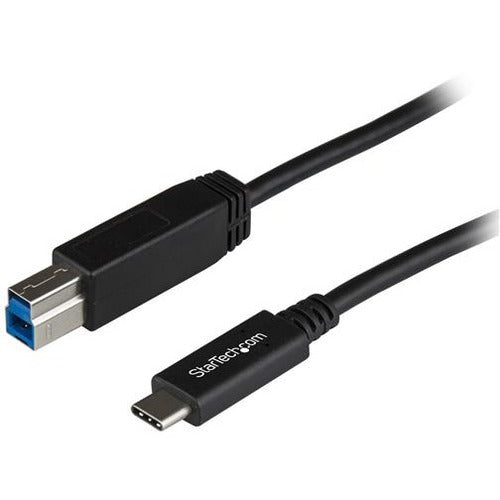 StarTech.com 1m 3 ft USB C to USB B Printer Cable - M-M - USB 3.1 (10Gbps) - USB B Cable - USB C to USB B Cable - USB Type C to Type B Cable - American Tech Depot